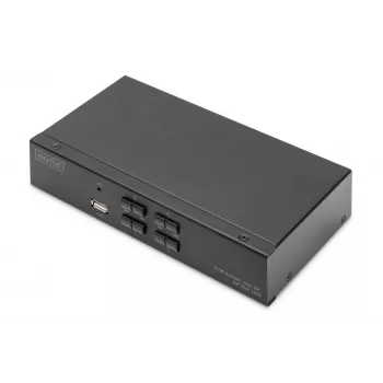 Switch KVM Digitus DS-12891 4x1 DP USB 4K Ultra HD