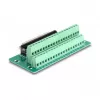 DeLOCK D-Sub 37 poli maschio su morsettiera per guida DIN 51 mm 30 mm 116 mm