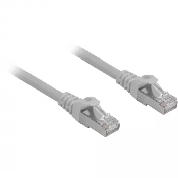 Cavo patch RJ45 Cat.6a SFTP (grigio, 25 cm, LSOH (senza alogeni))