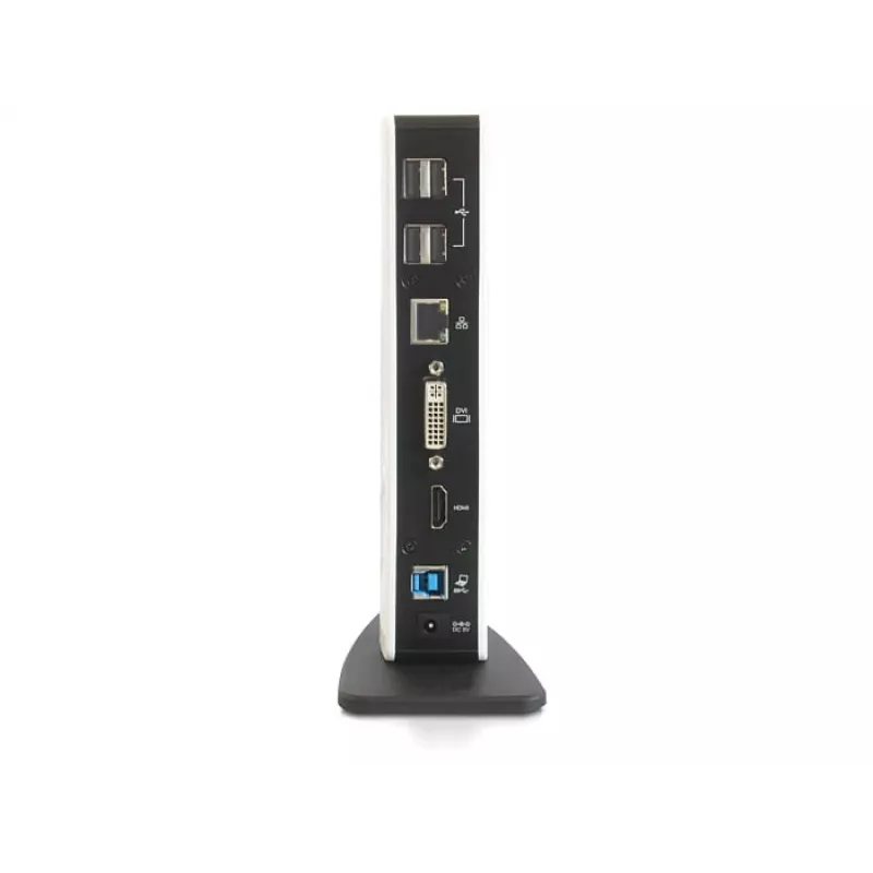 Dock per laptop DeLOCK 87568 con filo nero bianco