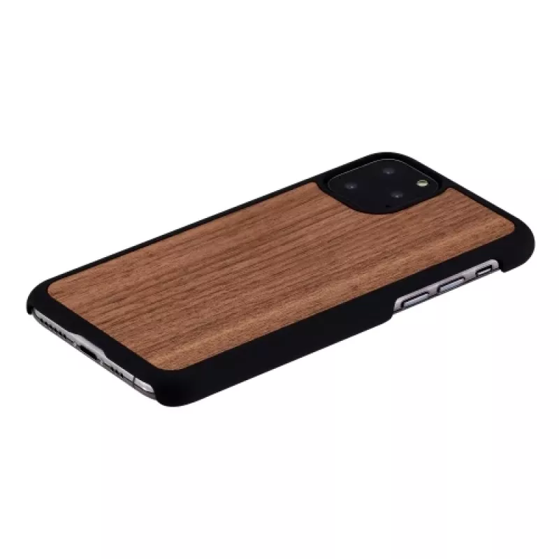 Custodia per smartphone man and wood per iPhone 11 Pro — noce nero