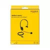Cuffia DeLOCK USB mono con regolazione del volume