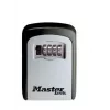 Portachiavi MASTER LOCK 5400EURD con combinazione nero grigio