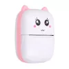 Stampante termica per ricevute Extralink EPP-001 con 5 rotoli di carta termica adesiva, rosa