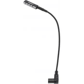 EUROLITE Flexilight LED collo di cigno XLR 90° modello 80702225 — lampada da lavoro LED flessibile con connettore XLR