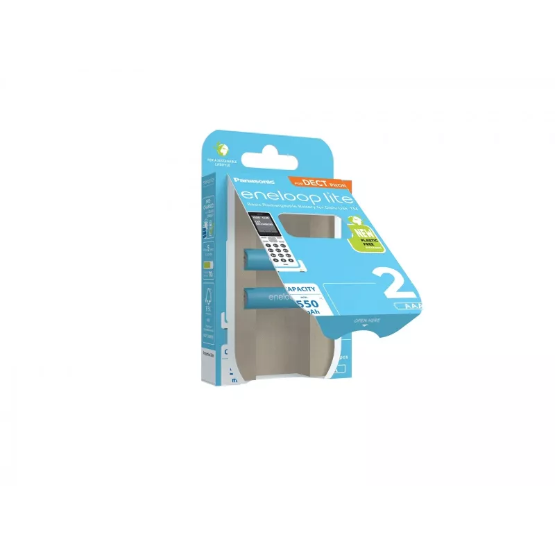 Eneloop 52361162 Eneloop Lite AAA batteria ricaricabile NiMH 1,2 V 5