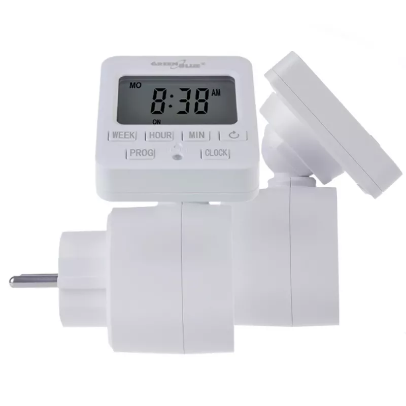Timer digitale GB605 E GreenBlue 16A IP20