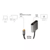 LogiLink CUA0103 cavo USB 3.2 Gen1 Type-C a HDMI-A 0,15 m nero grigio