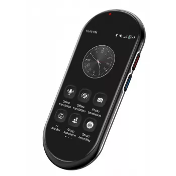 Traduttore vocale portatile MAXCOM MT100 4G, traduzione vocale multilingue, dispositivo compatto