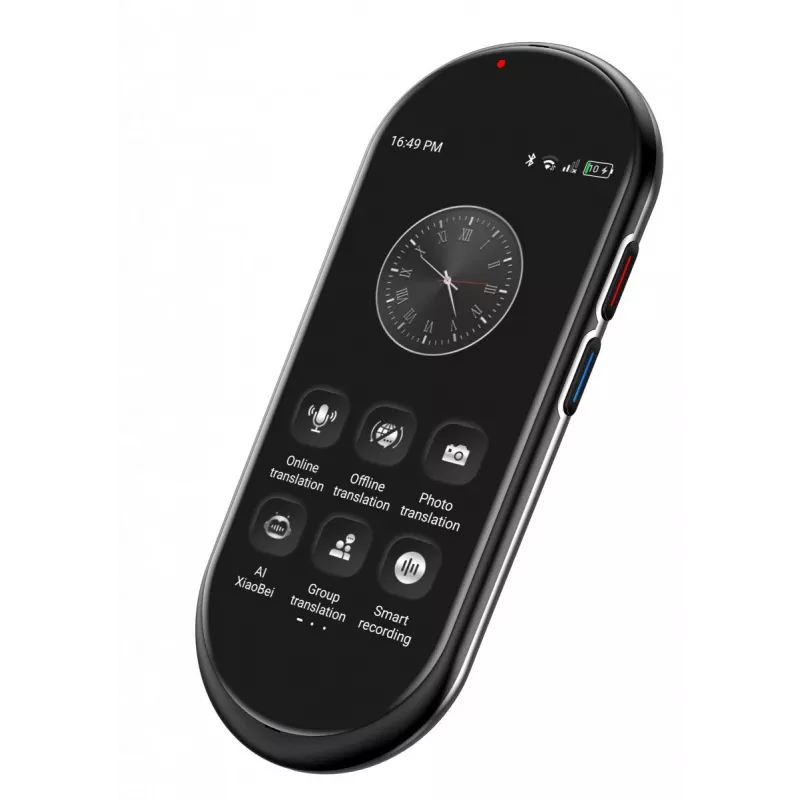Traduttore vocale portatile MAXCOM MT100 4G, traduzione vocale multilingue, dispositivo compatto