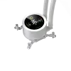 Gamemax | Dissipatore a liquido per CPU | ICEBURG 240 DIGITAL | bianco