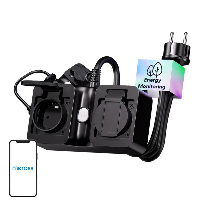 Ciabatta Meross ciabatta intelligente Wi-Fi MOP320MA-EU per esterni IP44
