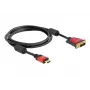 Cavo HDMI - DVI DeLOCK 84342 1,8 m maschio / maschio