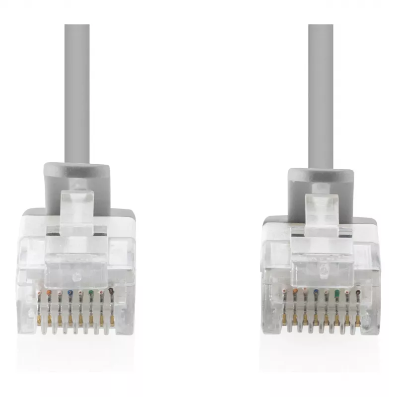 Cavo patch DIGITUS CAT6 U-UTP sottile, 3 m, grigio