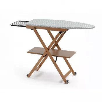 ARREDAMENTI STIROCOMODO Asse da stiro – 135 x 45 cm, bianco