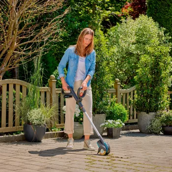 Spazzola elettrica per erbacce GARDENA 14820-55 batteria altezza 97,1 cm