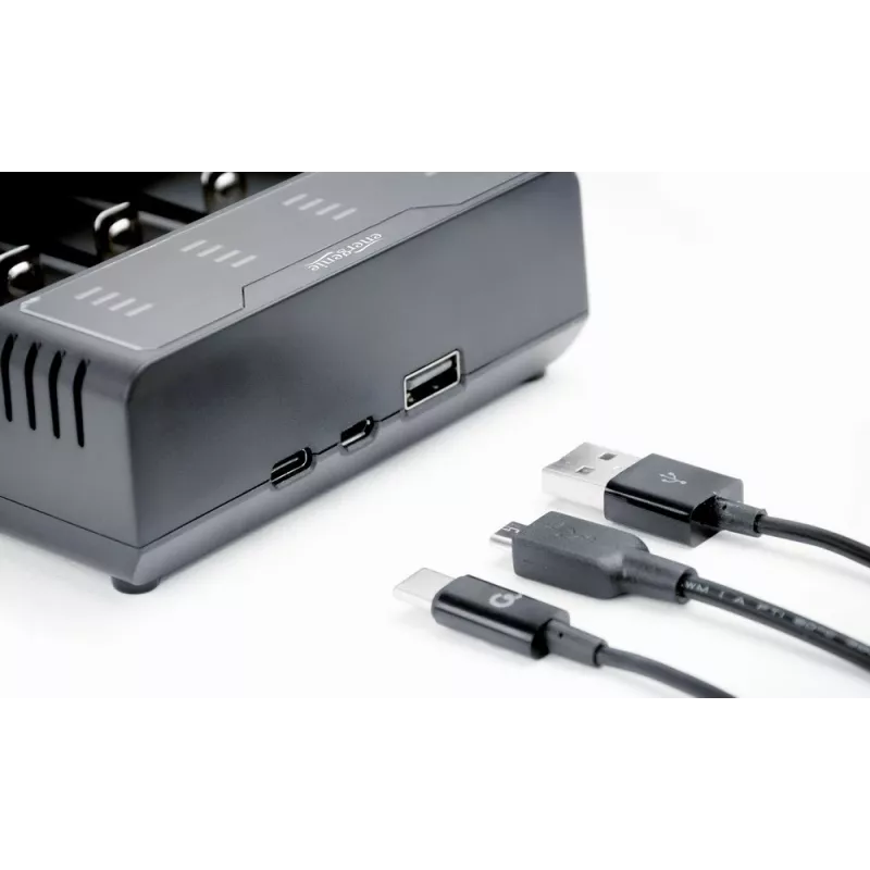 Caricabatterie Gembird BC-USB-02 USB litio-ioni NiCd NiMH