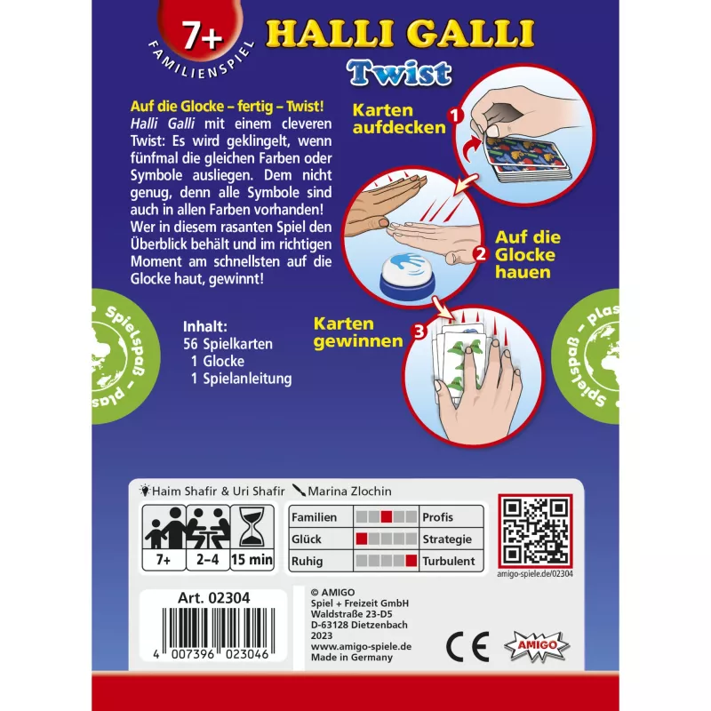 Halli Galli Twist, gioco di carte