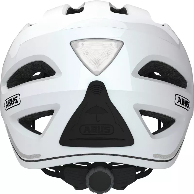 Casco aperto ABUS Pedelec 1.1 bianco – design leggero con funzioni di sicurezza