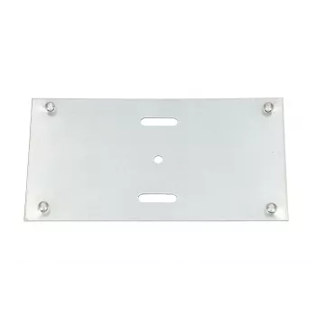 Piastra di montaggio con distanza ridotta per scatola di terminazione in fibra ottica a 16 fibre, Extralink, acciaio inox, adattatore di supporto, 5 kg