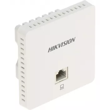 Access point wireless Hikvision DS-3WAP521-SI — dual band 2,4/5 GHz, 1200 Mbit/s, PoE, 1x RJ-45, bianco
