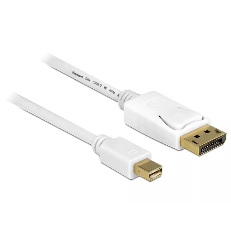 Cavo DisplayPort DeLOCK 83482 Mini DisplayPort 2 m bianco