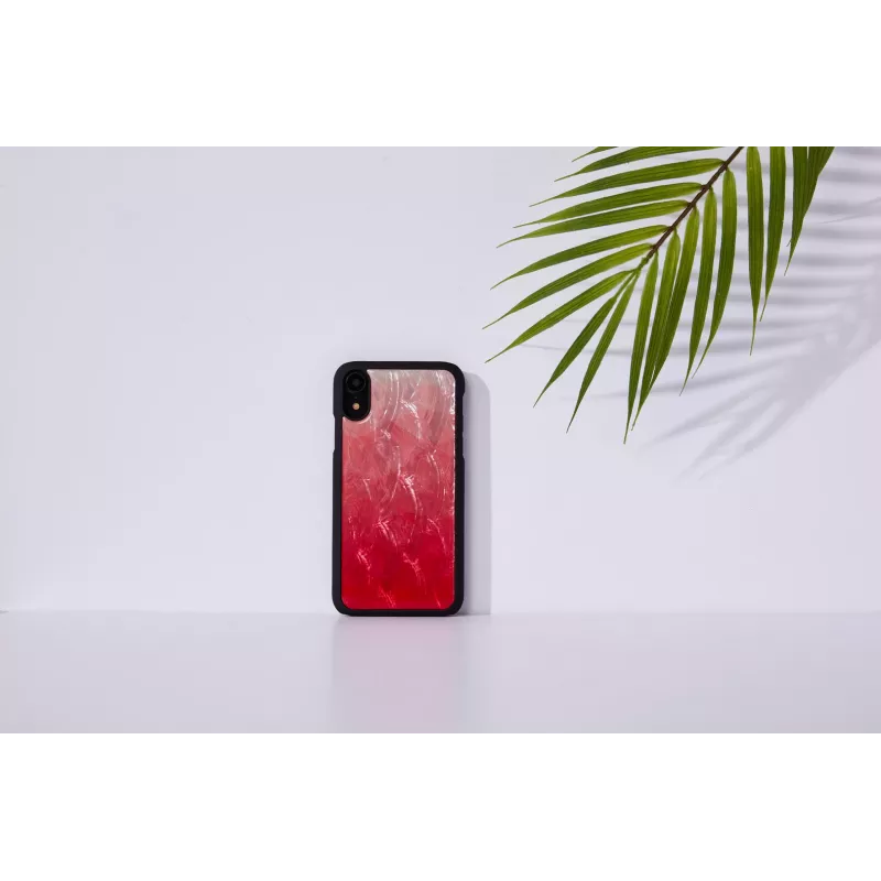 Custodia per cellulare iKins per iPhone XR — pink lake e nero custodia protettiva bicolore