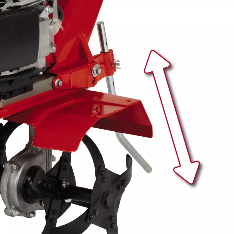 Einhell GC-MT 2236 motozappa a benzina, 2,2 kW, larghezza di lavoro 36 cm, rosso/nero