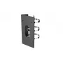 Hikvision DS-1475ZJ-SUS supporto verticale per palo, nero, acciaio inox