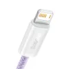 Cavo Baseus Dynamic USB a Lightning, 2,4 A, 2 m (viola)