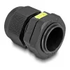 Pressacavo DeLOCK M20 con areazione IP68 impermeabile alla polvere e all'acqua nero 2 pezzi