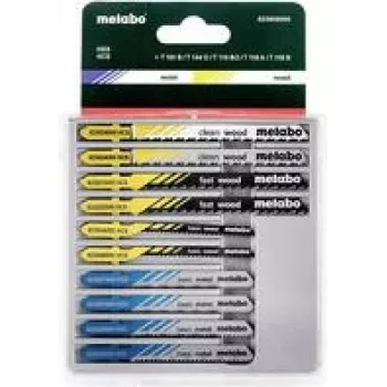 Lame per seghetto alternativo Metabo 62360000 — set da 10 pezzi