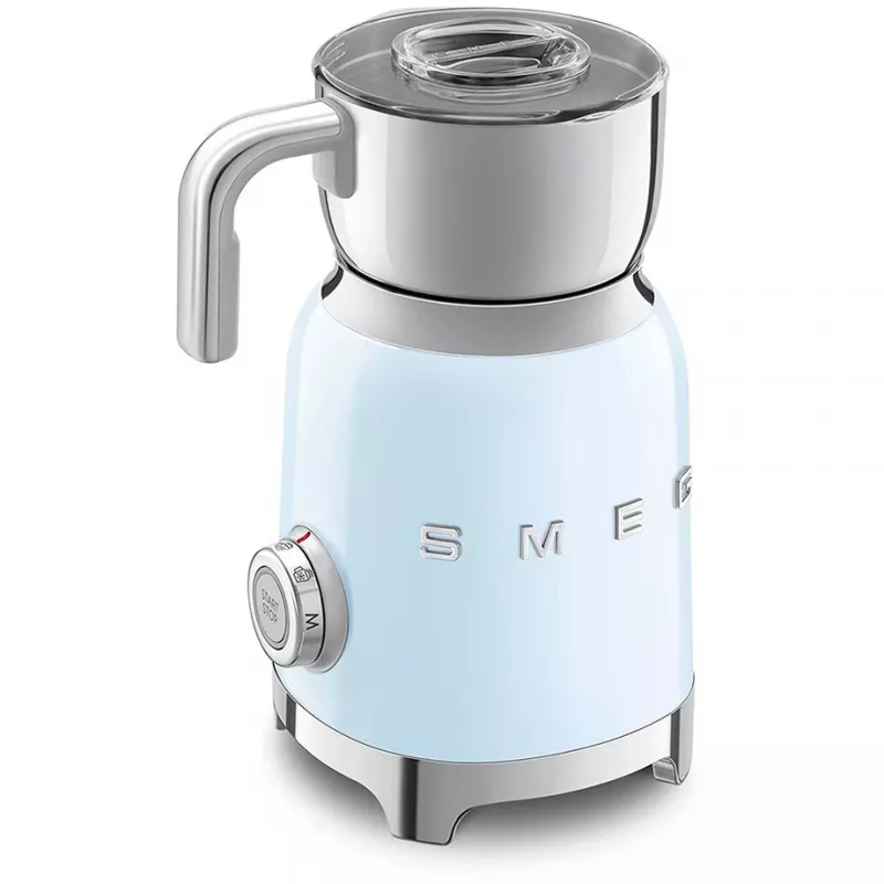 SMEG MFF11PBEU monta latte 50's Style blu pastello