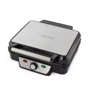Griglia di contatto ESPERANZA EKG007 — griglia elettrica rettangolare, 2000 W, superficie di cottura 280×235 mm, termostato regolabile, rivestimento antiaderente, manico freddo