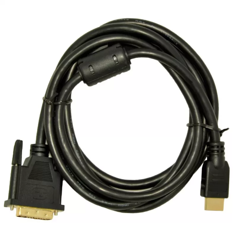 Cavo HDMI-DVI-D Akyga AK-AV-11 (24+1), 1,8 m, nero