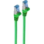Cavo di rete, cavo patch Cat 6A S/FTP PIMF verde 1m