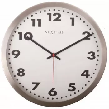 NeXtime orologio da parete 2519 Arabic, Ø25 cm, bianco