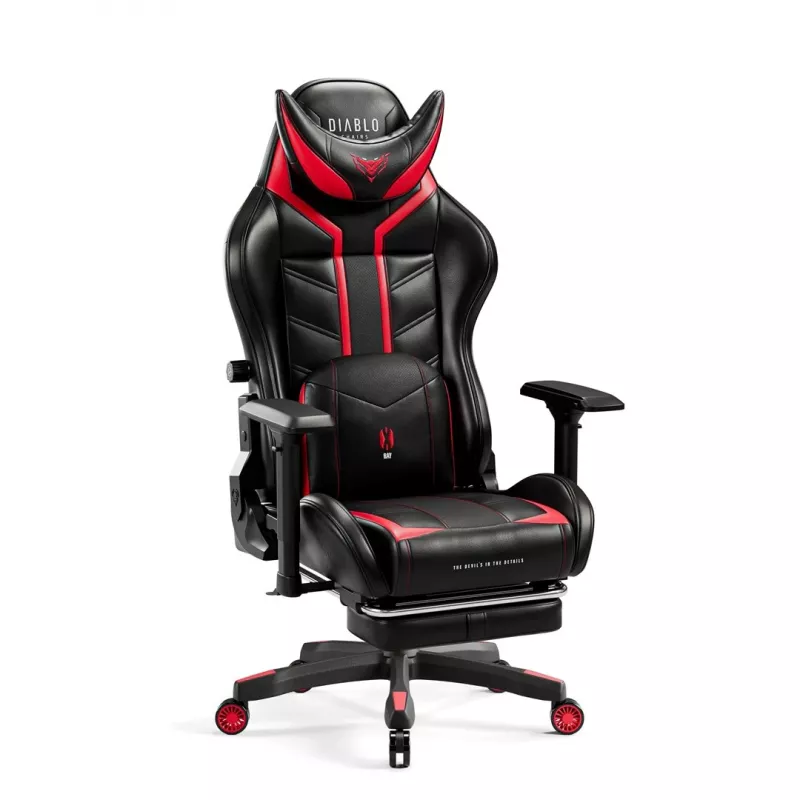 Sedia gaming Diablo X-Ray 2.0 Normal Size nero, rosso