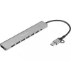 Hub USB SANDBERG 136-66 — 7 porte USB 3.0, esterno con alimentazione