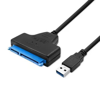 Adattatore QOLTEC 51855 — adattatore esterno M.2 NVMe/NGFF a USB 3.0, 10 Gb/s, per unità da 2,5