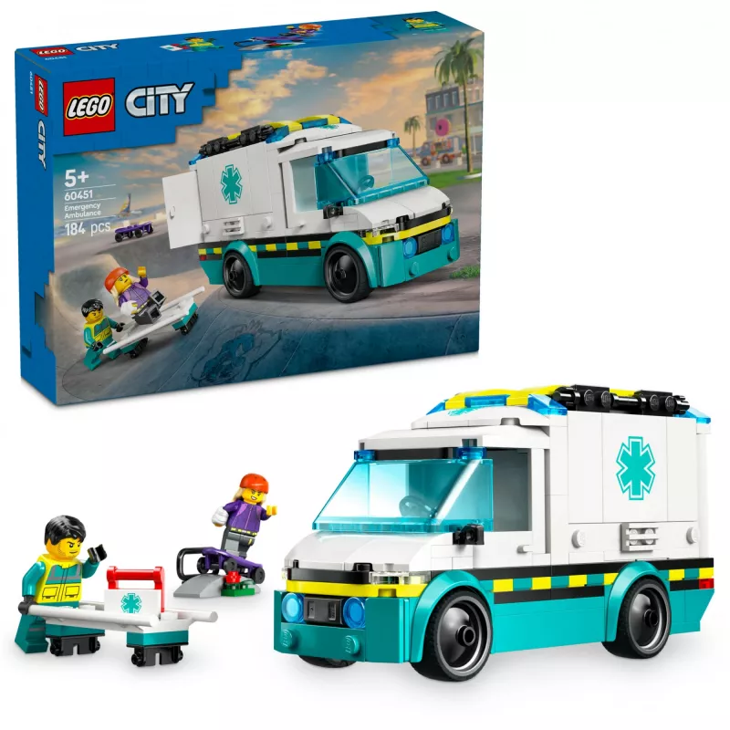 LEGO CITY 60451 Ambulanza