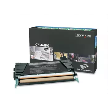 Lexmark - cartuccia toner - 1 x nero - 8000 pagine - LRP / LCCP (0C734A1KG)