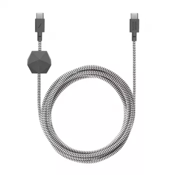 Cavo USB-C a USB-C Native Union Anchor 1,8 m nero bianco