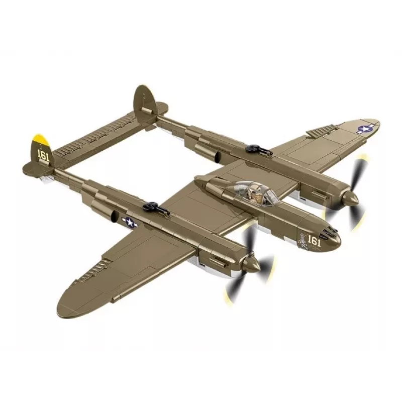 Mattoncini Cobi Lockheed P-38H Lightning set 5763 — modellino in scala, modello aereo da collezione