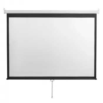 Schermo per proiezione SBOX PSM-4/3-100-2 200×150 cm – schermo per proiezione 4:3 da parete/soffitto