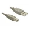 Cavo USB DeLOCK 82216 USB 2.0 3 m USB A USB B grigio