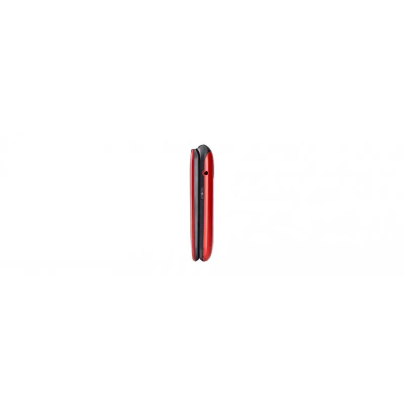 Panasonic KX-TU550 EXR telefono cellulare per anziani, 4G, 2,8 pollici, a conchiglia, rosso