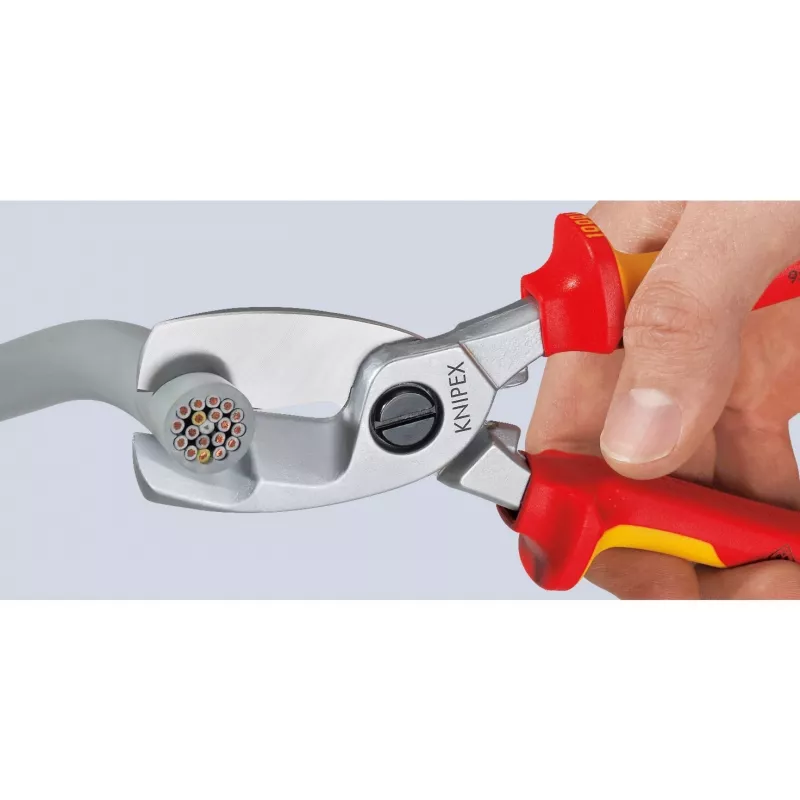 Tronchese per cavi manuale Knipex 95 16 200