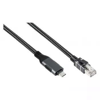 Good Connections cavo Ethernet USB-C RJ45, antracite, 2,0 m