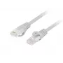 Cavo di rete LANBERG PCU6-10CU-0300-S Cat6 U/UTP RJ-45 straight-through, 3 m, grigio